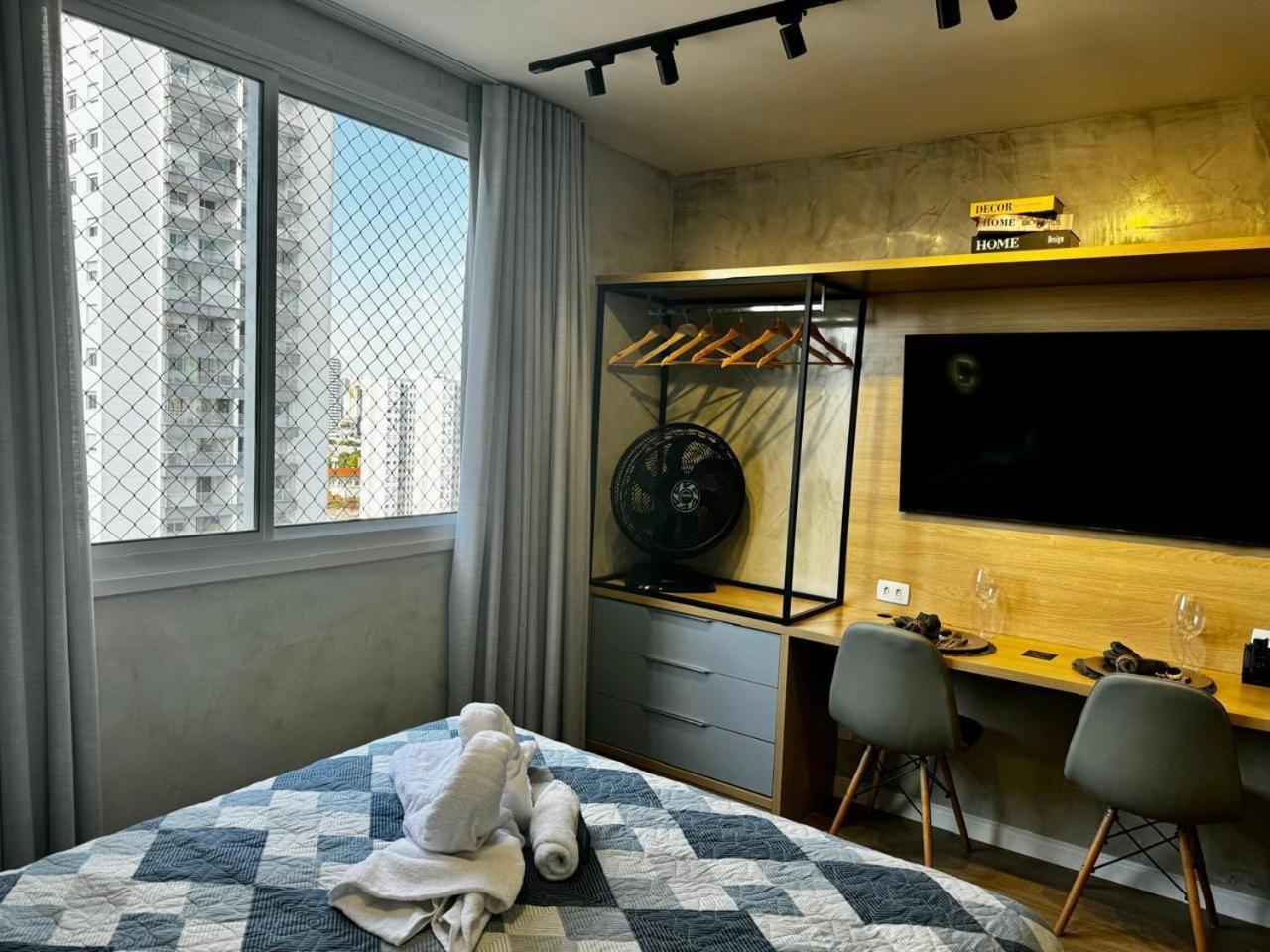 Charmoso Studio No Bras Com Piscina - Metro Bras Сао Паоло Екстериор снимка